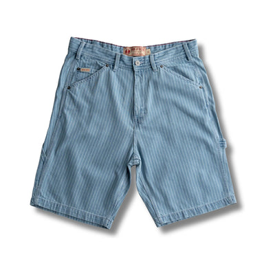 Dennis Striped Denim Short