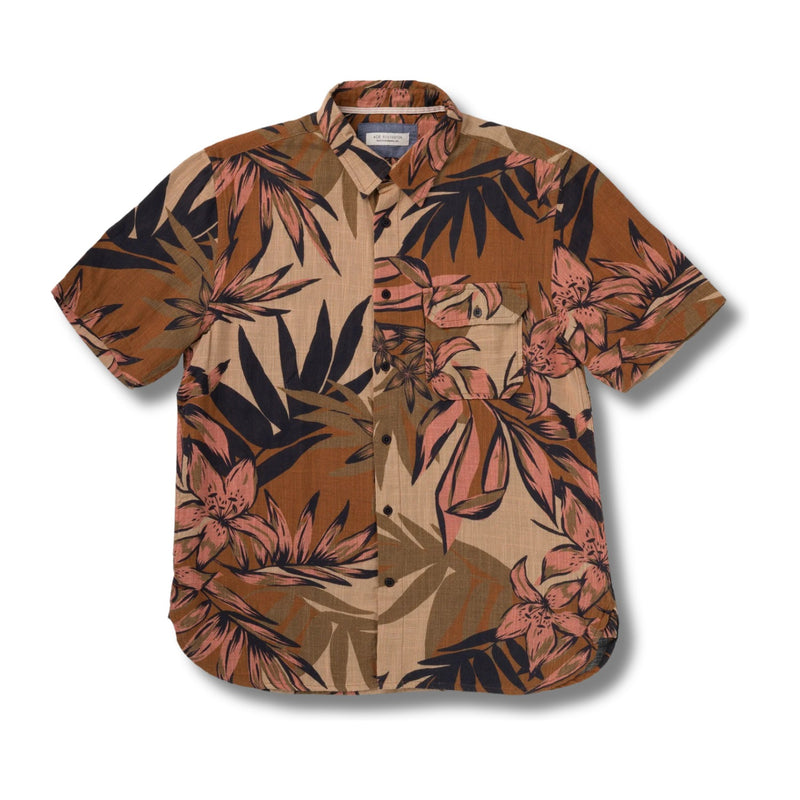 Double Gauze - Camp Shirt - Camo – Camo