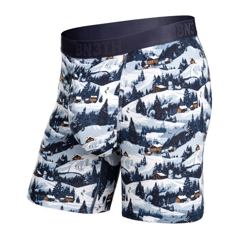 Essentials Boxer Brief Pt – Color: WINTER TOWN-BLUE
