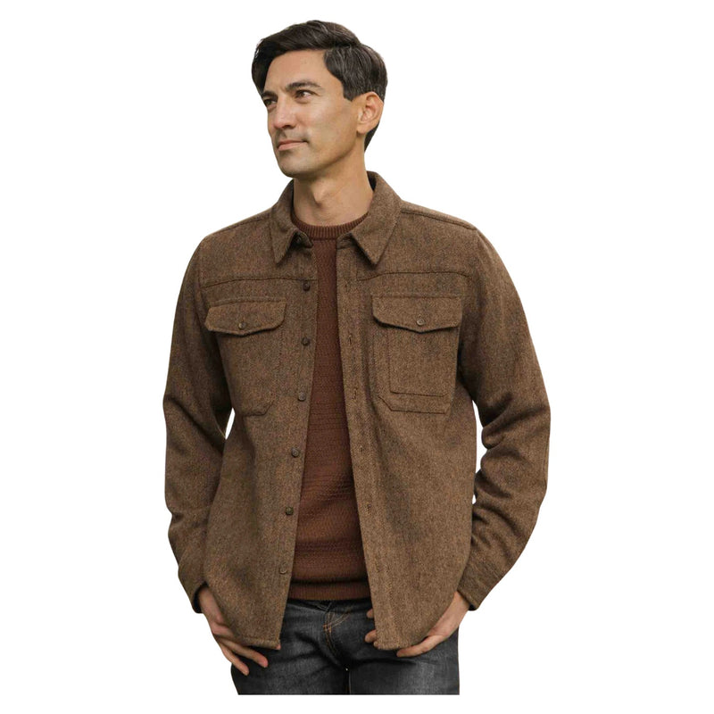 Fielding Shirt Jacket – Tawny Tweed