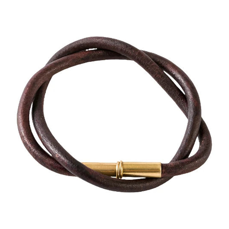 Flint Smooth Bracelet – Brown