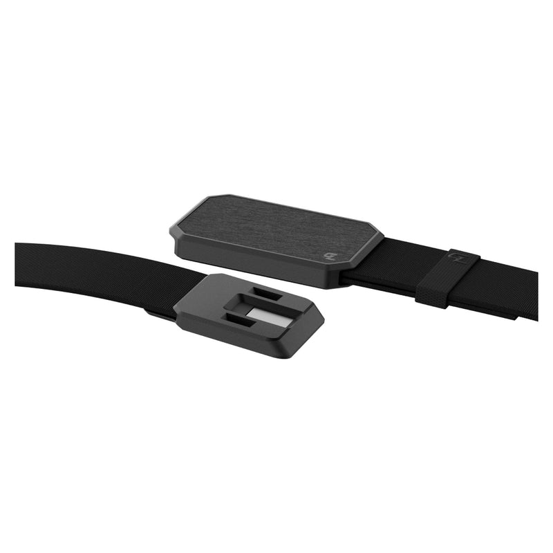Groove Belt – Gun Metal/ Black