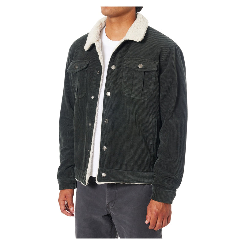 Harris Corduroy Jacket – Black Wash