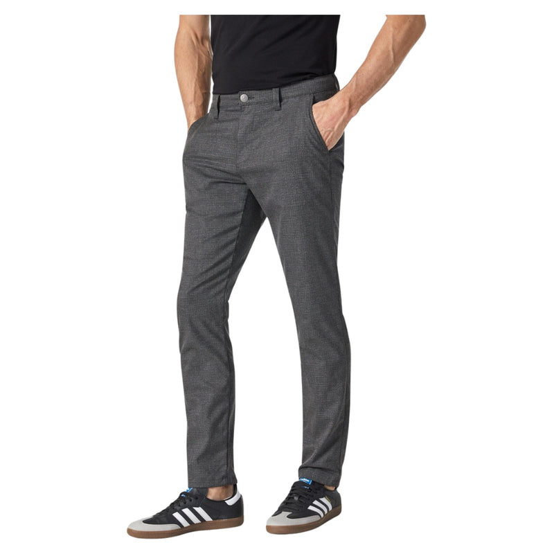 Johnny Slim Leg Chino – Charcoal Feather Tweed