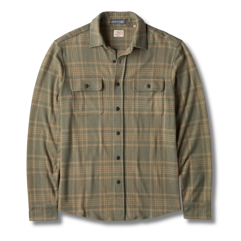 Legend Sweater Shirt – Woodland Olive Plaid