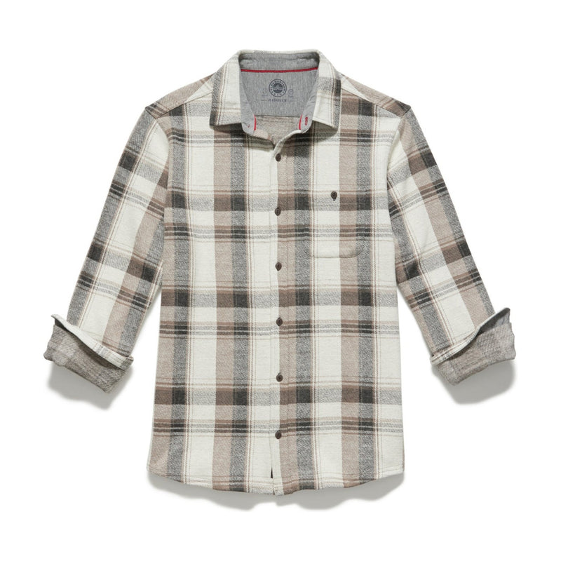 Madeflex Hero Knit Performance Shirt – Cream/ Charcoal