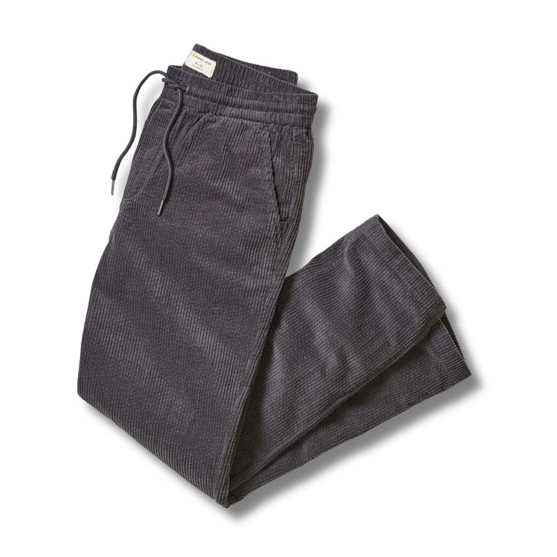 Saturday Corduroy Pant - Relaxed Fit – Faded Black