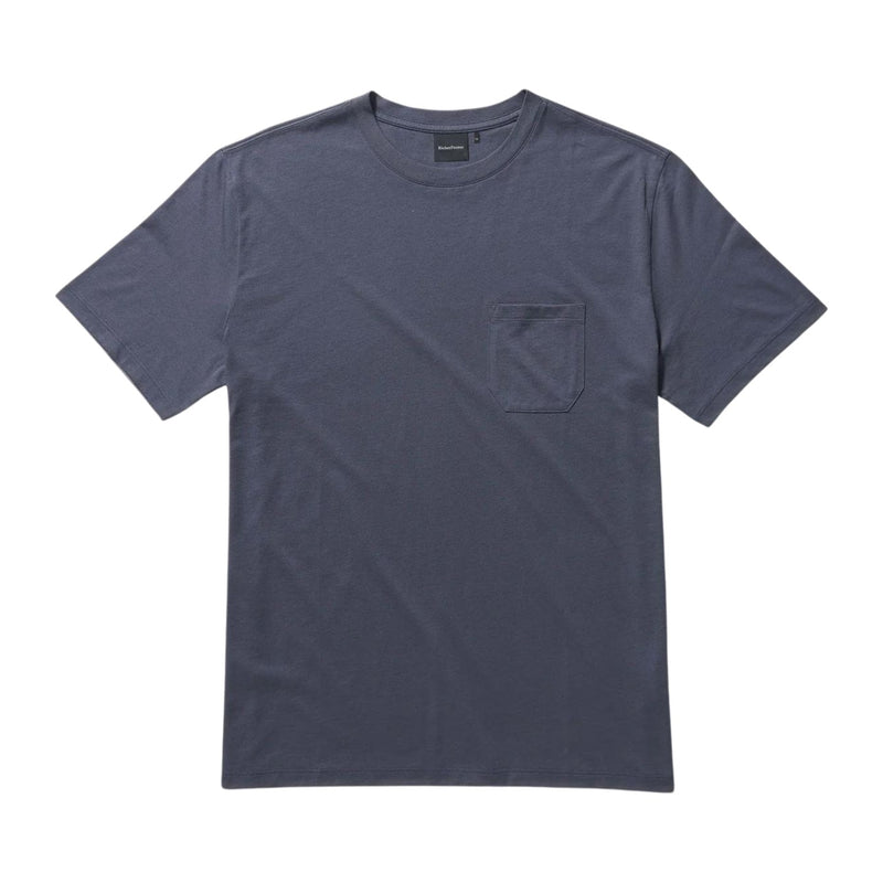 Pima Pocket Tee – Blue Nights