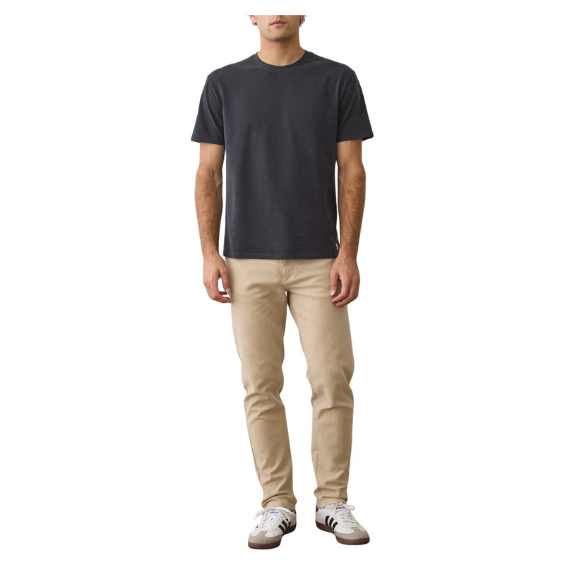 Relaxed Cloud 9 Sueded Jersey Tee – Black