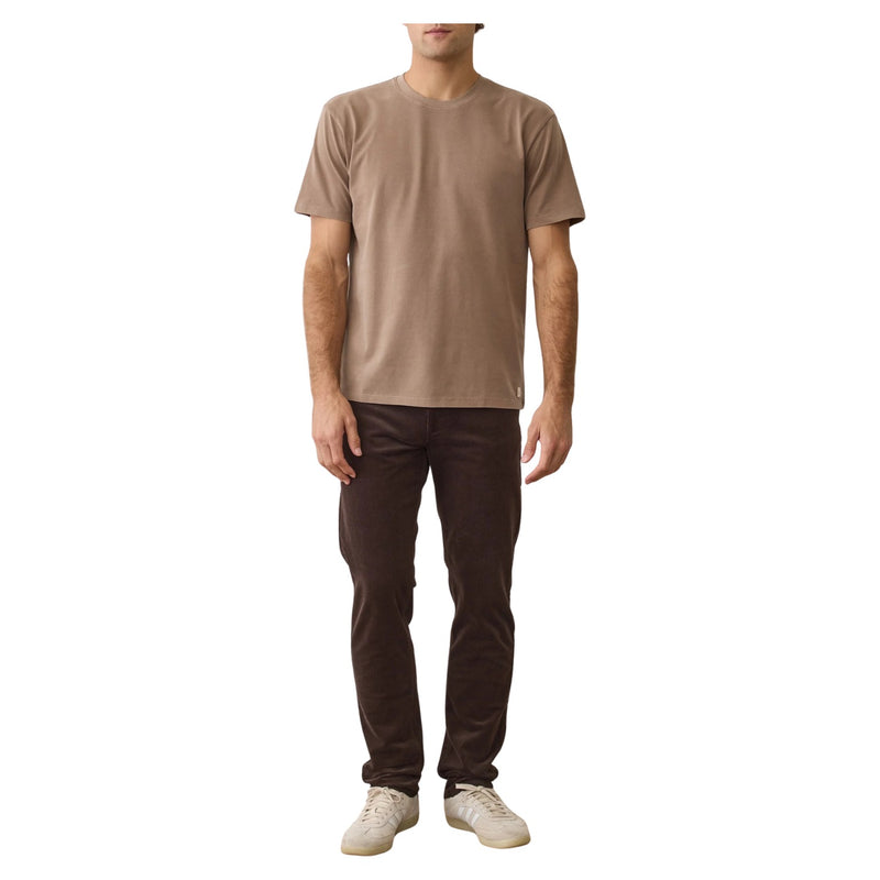 Relaxed Cloud 9 Sueded Jersey Tee – Woodsmoke