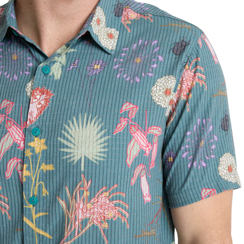 Bless Up Breathable Stretch Shirt – Deep Sea