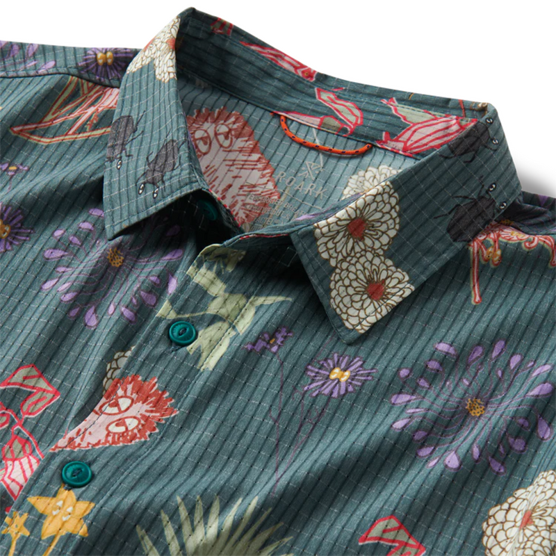 Bless Up Breathable Stretch Shirt – Deep Sea