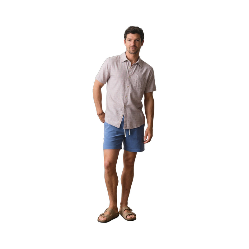 Saturday Beach Short 6" – cornflower blue