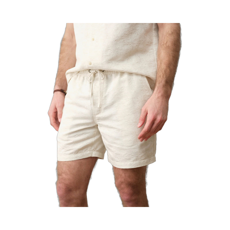 Saturday Beach Short 6" – natural/tan