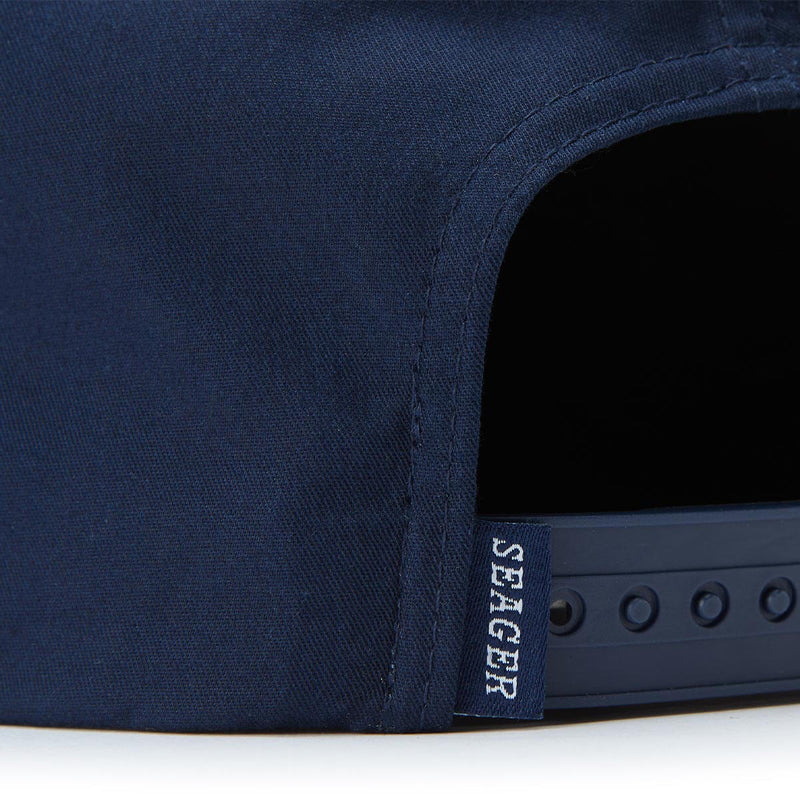 Branded Snapback – Blue