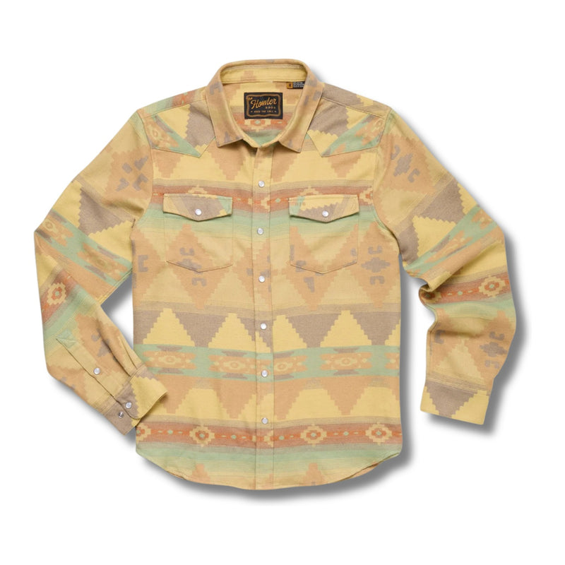 Sheridan Flannel – Mitla Motifs : Old Gold