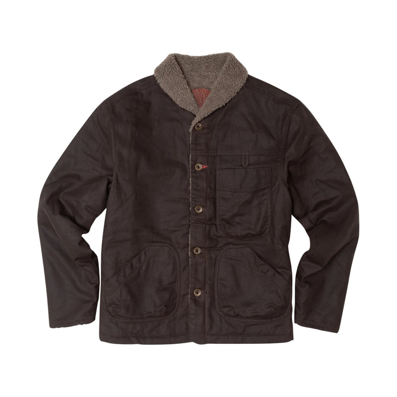 Sherpa Sherpherds Shirt in Waxed Canvas – Coyote