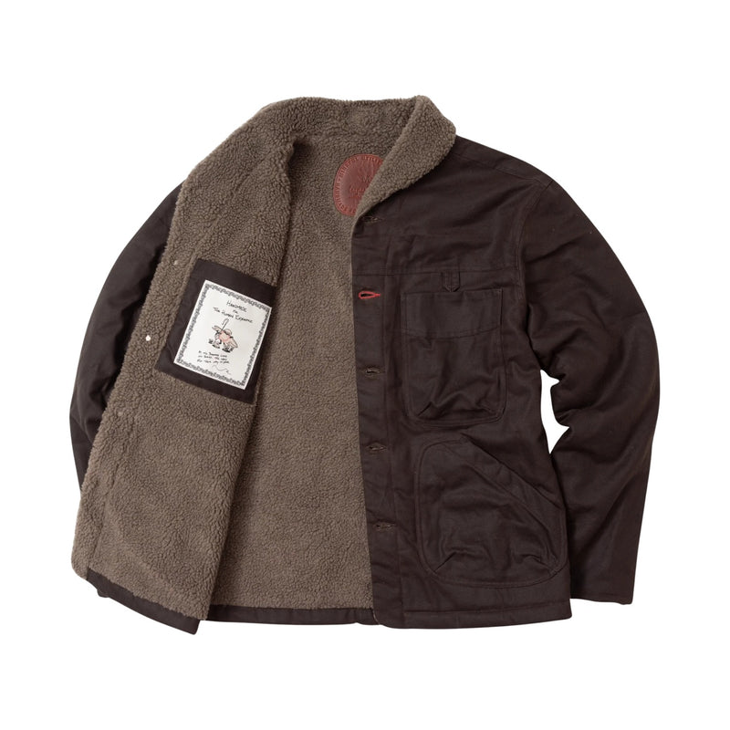 Sherpa Sherpherds Shirt in Waxed Canvas – Coyote