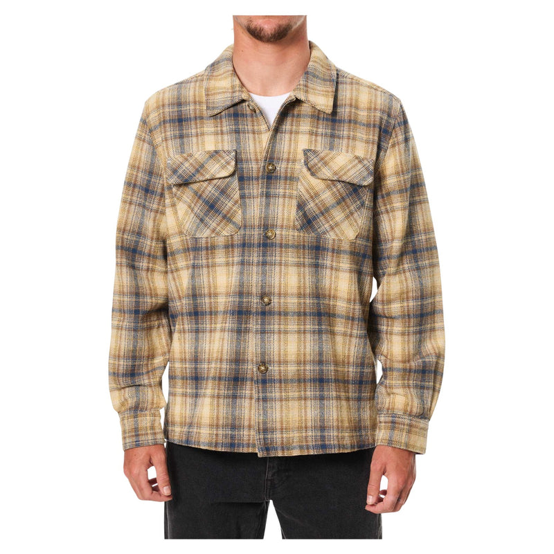 Shiloh Flannel – Dark Blue