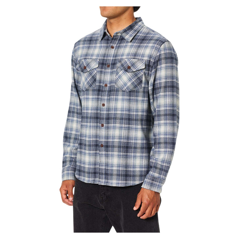 Sierra Flannel – Washed Blue
