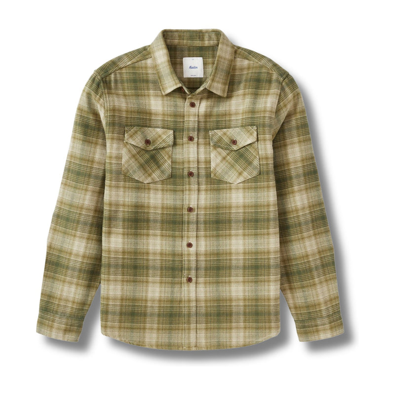 Sierra Flannel – Moss