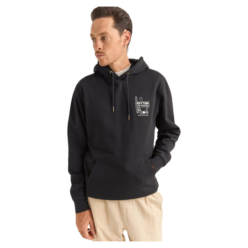 Siesta Fleece Hood – Black
