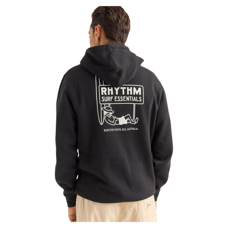 Siesta Fleece Hood – Black