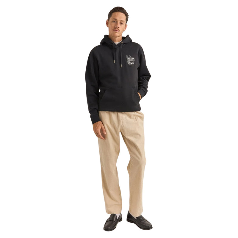 Siesta Fleece Hood – Black