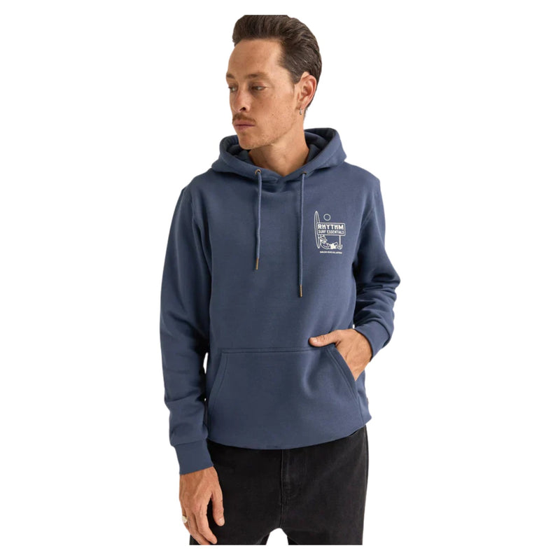 Siesta Fleece Hood – Navy