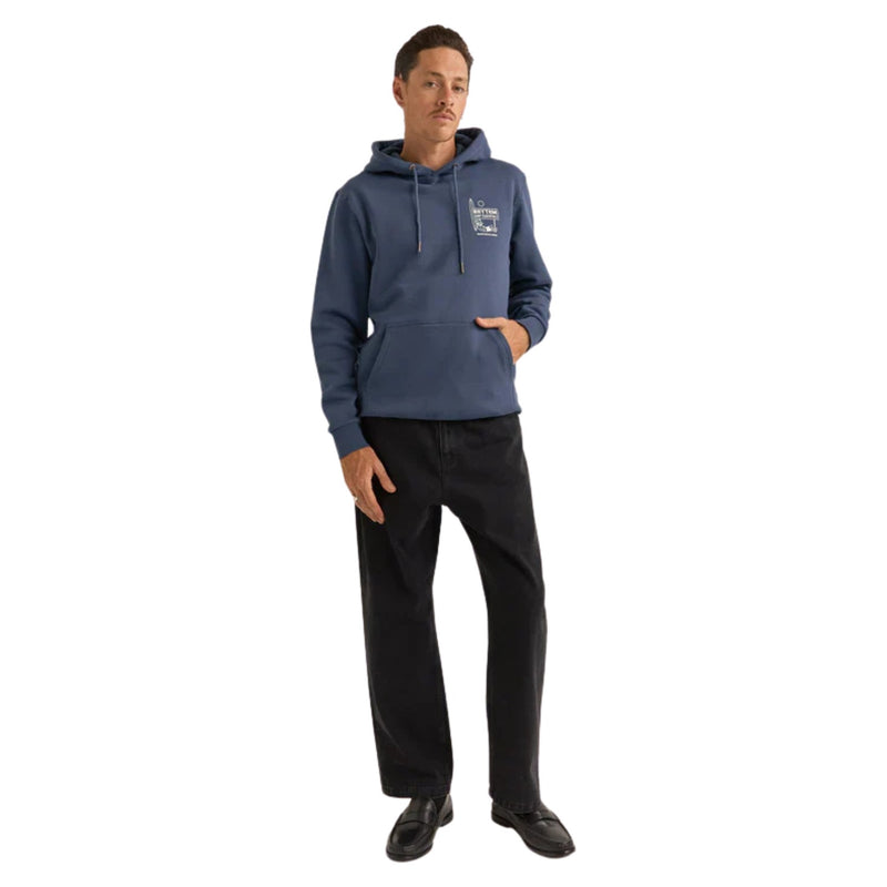 Siesta Fleece Hood – Navy