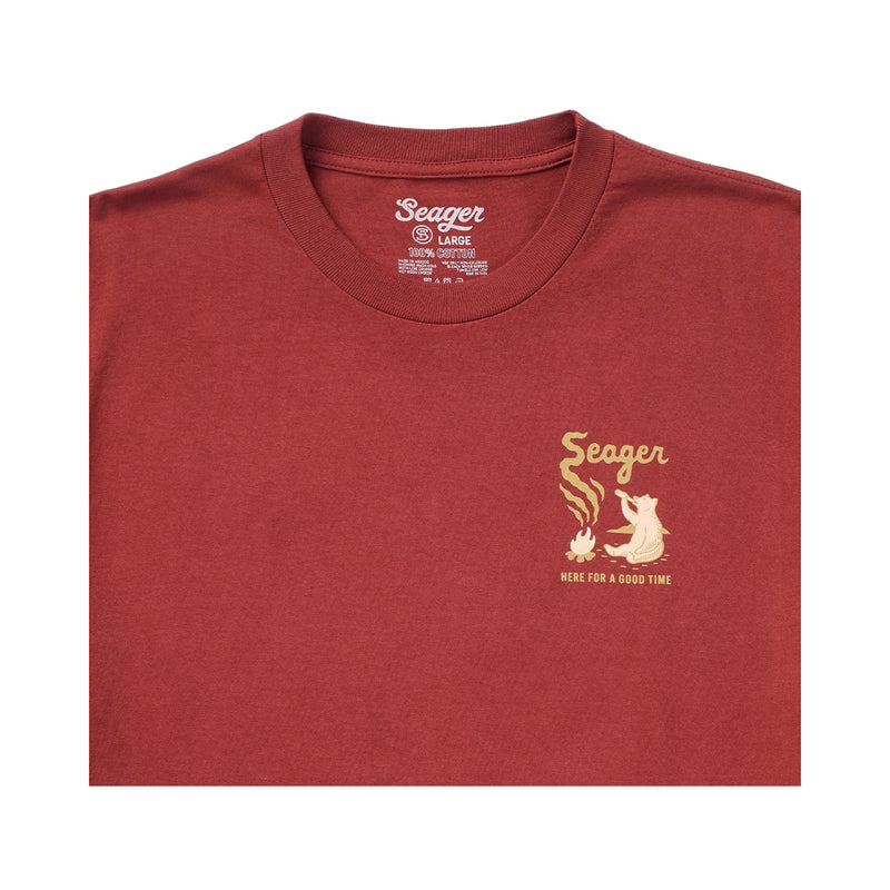 Smokey Tee – Color: Roasted Red
