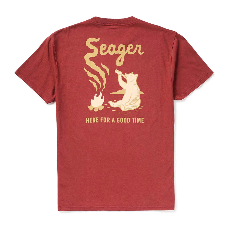 Smokey Tee – Color: Roasted Red