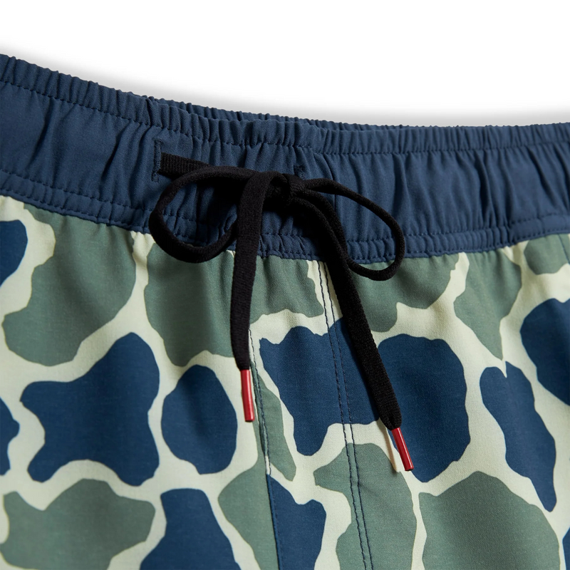 Standard Issue Elastic Short – Blue Camo