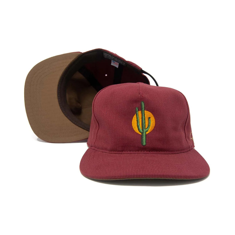 Sunset Cactus - Strapback – Brick Red