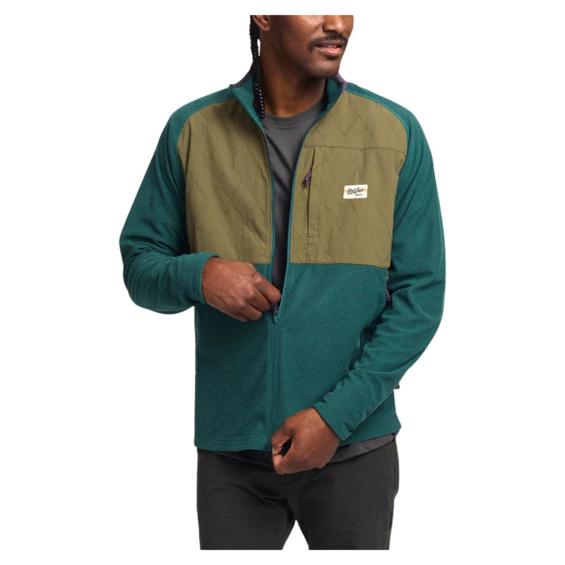 Talisman Fleece Jacket – Pine Green