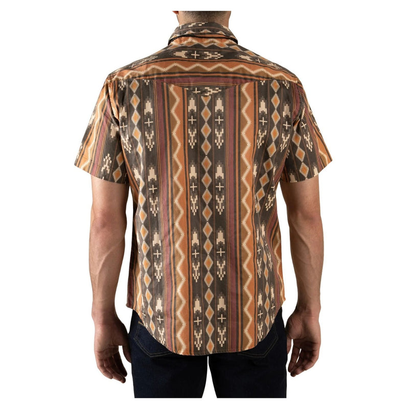 The Wyatt Pearl Snap Short Sleeve – Tempe Stripe