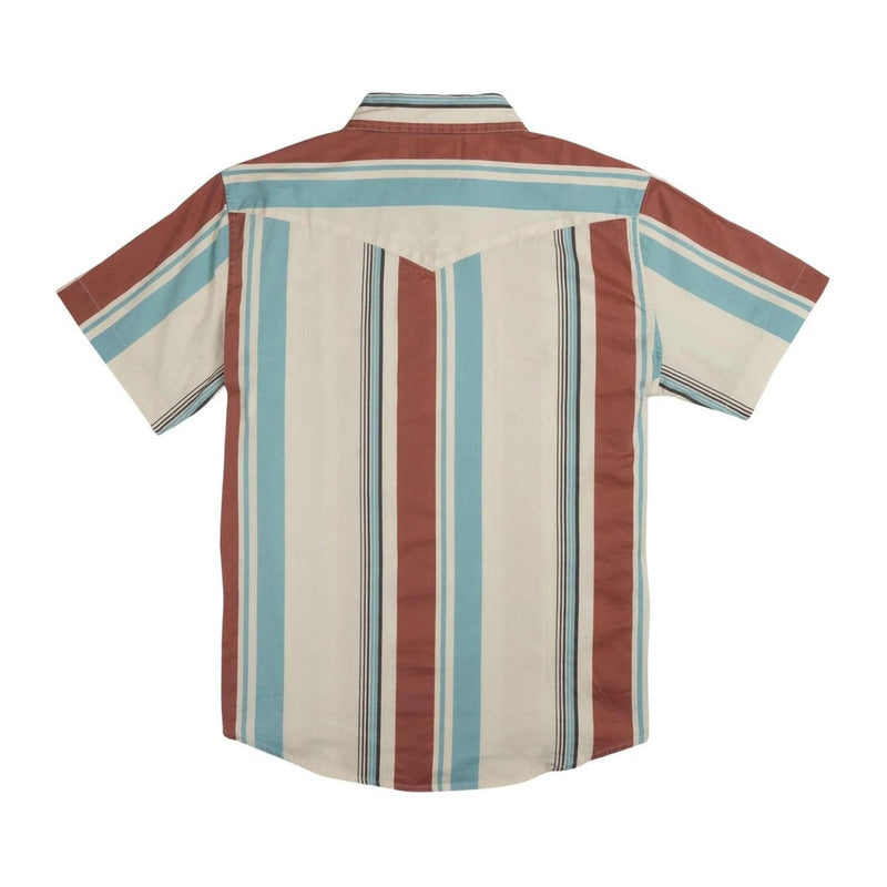 The Wyatt Pearl Snap Short Sleeve – Stagecoach Stripe