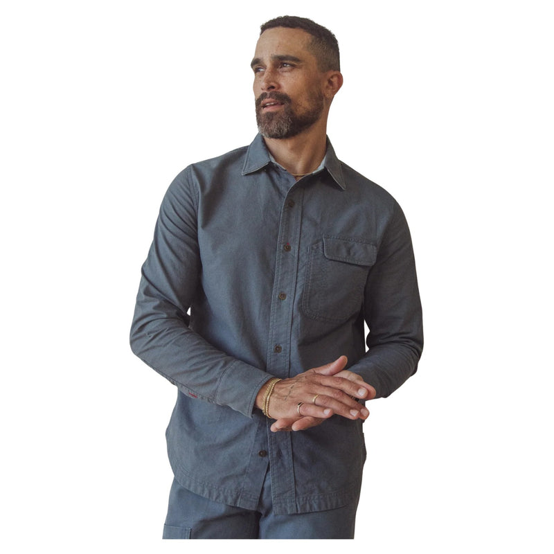 Tradesman Button Down in Oxford Cloth – Stratus