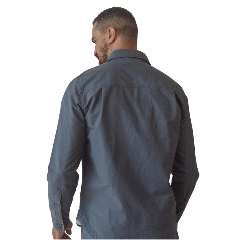 Tradesman Button Down in Oxford Cloth – Stratus