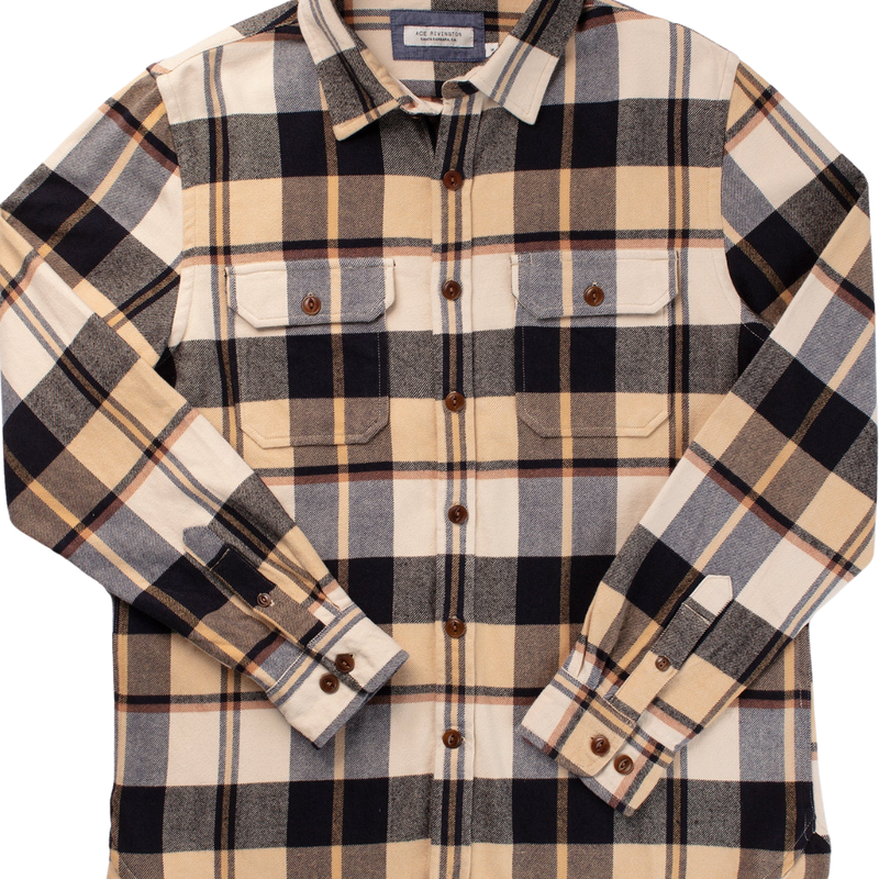 Winter Flannel - Utility Shirt – Midnight Dune
