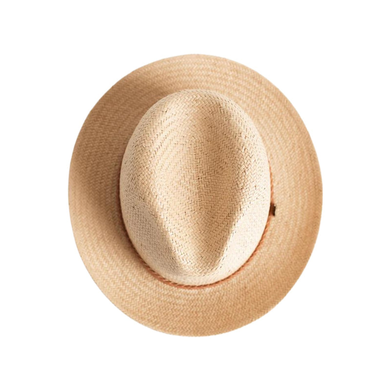 Wynwood Straw Fedora Sun Hat – Natural