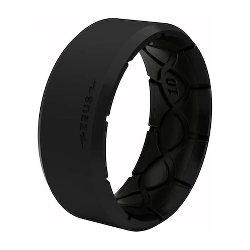Zeus Edge Silicone Ring – Midnight Black