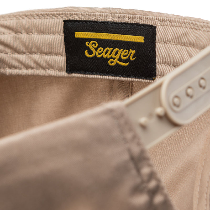 Branded Snapback – Tan