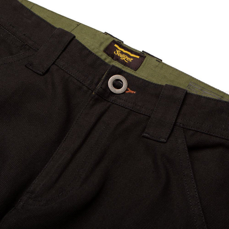 Bison Canvas Pant – Black