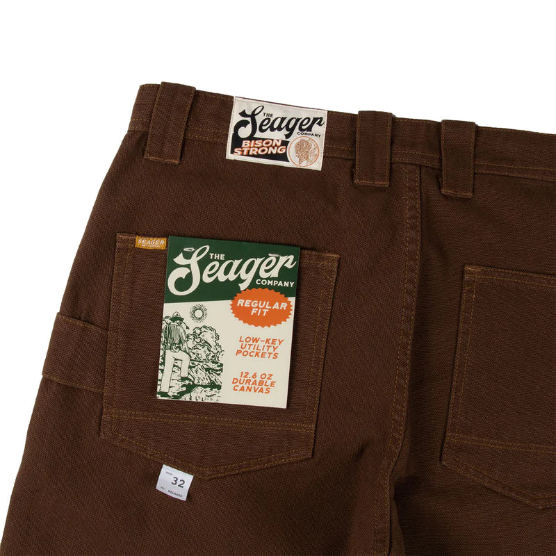 Bison Canvas Pant – Tobacco