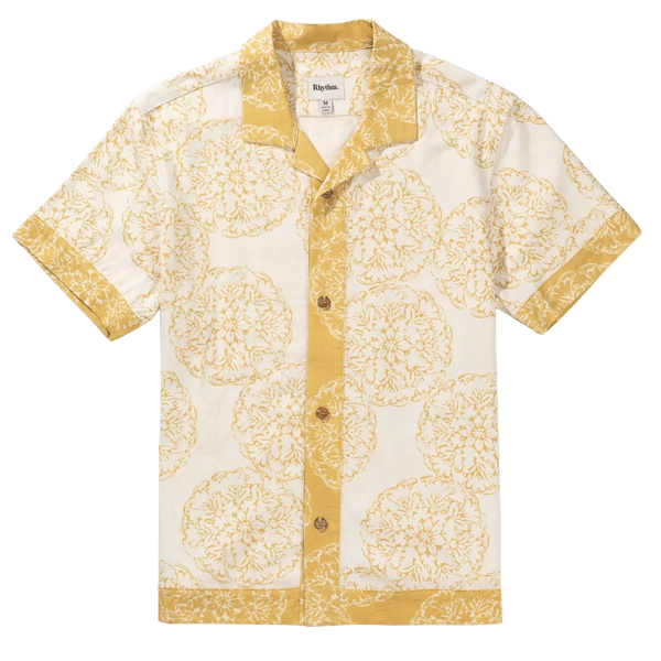 Shippo Cuban Linen Shirt - Rooster 