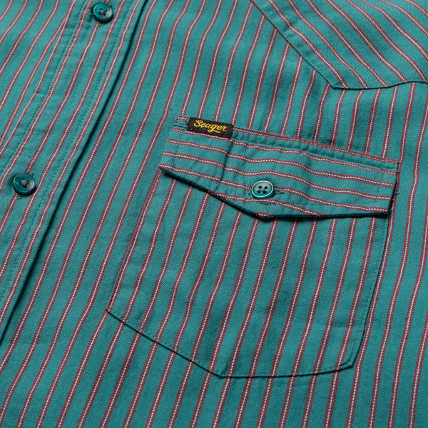Amarillo S/S Stripe Shirt - Rooster 