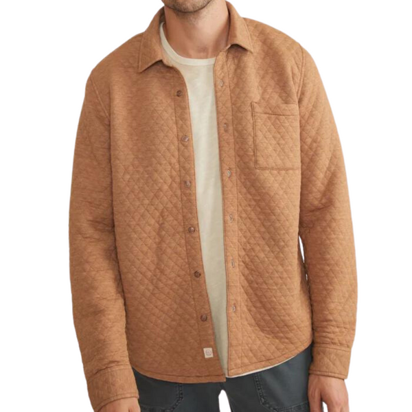 Corbet Quilted Overshirt - Rooster 