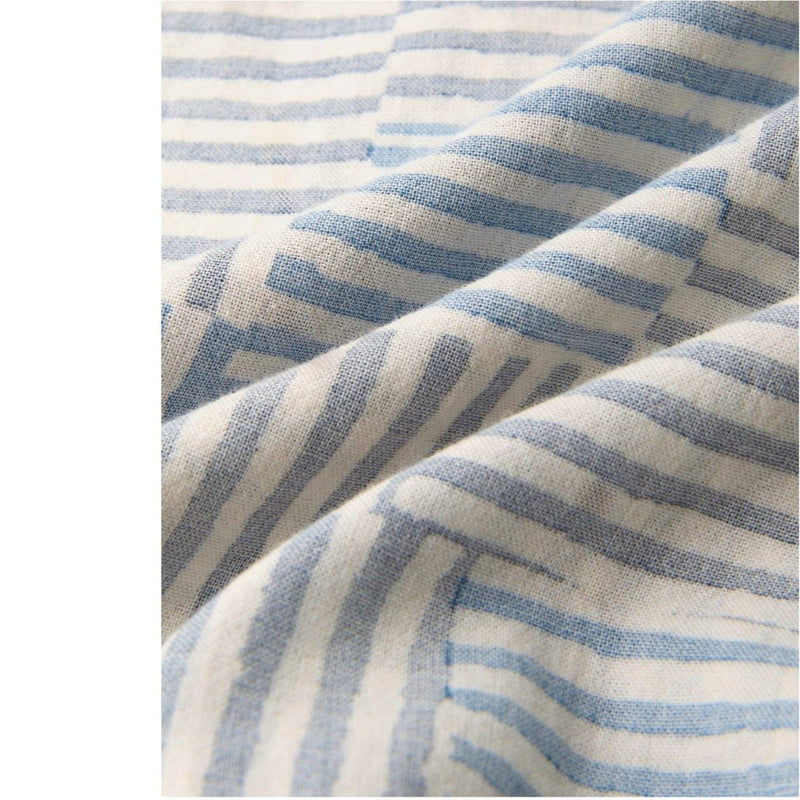 The S/S Studio Shirt – French Blue Stripework
