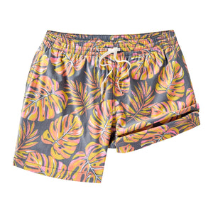 The Monstera Mixes 5.5" (Classic Lined Swim Trunk) - Rooster 